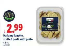 Lidl Italiamo lunette, stuffed pasta with pesto offer
