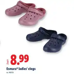 Lidl Esmara ladies' clogs offer