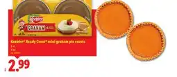 Lidl Keebler Ready Crust mini graham pie crusts offer
