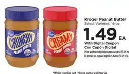 Food 4 Less Kroger Peanut Butter offer