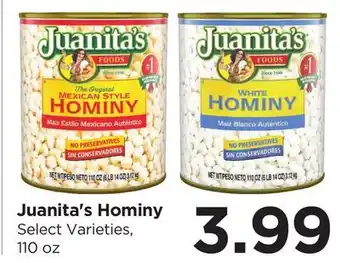Food 4 Less Juanita's Hominy offer