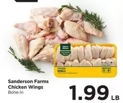 Food 4 Less Sanderson Farms Chicken Wings offer