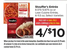 Food 4 Less Stouffer's Entrée offer