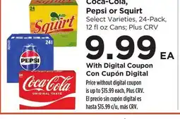 Food 4 Less Coca-Cola, Pepsi or Squirt offer