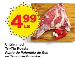Food 4 Less Untrimmed Tri-Tip Roasts offer
