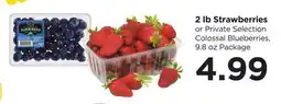 Food 4 Less 2 lb Strawberries offer