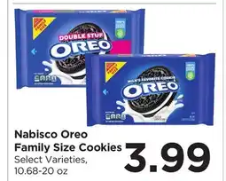 Food 4 Less Nabisco Oreo Family Size Cookies offer