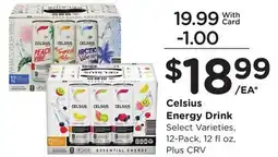 Ralphs Celsius Energy Drink offer