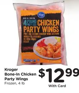 Ralphs Kroger Bone-In Chicken Party Wings offer