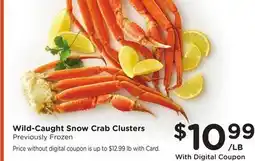 Ralphs Wild-Caught Snow Crab Clusters offer
