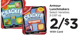 Ralphs Armour Lunchmakers offer