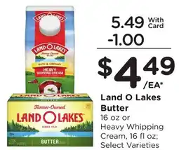 Ralphs Land O Lakes Butter offer