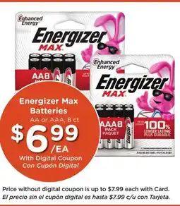 Ralphs Energizer Max Batteries offer