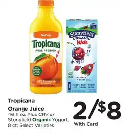 Ralphs Tropicana Orange Juice offer
