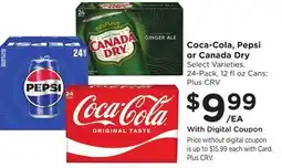 Ralphs Coca-Cola, Pepsi or Canada Dry offer