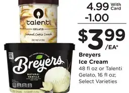 Ralphs Breyers Ice Cream offer