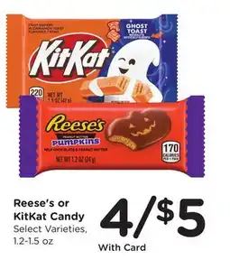 Ralphs Reese's or KitKat Candy offer
