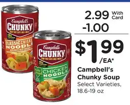 Ralphs Campbell's Chunky Soup offer