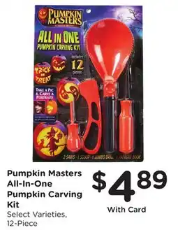Ralphs Pumpkin Masters All-In-One Pumpkin Carving Kit offer