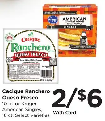 Ralphs Cacique Ranchero Queso Fresco offer