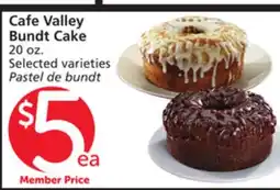 Vons Cafe Valley Bundt Cake offer