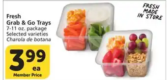 Vons Fresh Grab & Go Trays offer