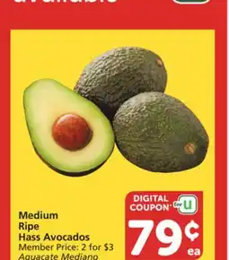 Albertsons Medium Ripe Hass Avocados offer
