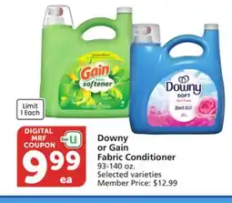 Vons Downy or Gain Fabric Conditioner offer