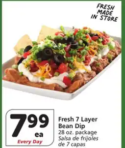 Vons Fresh 7 Layer Bean Dip offer