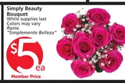 Albertsons Simply Beauty Bouquet offer