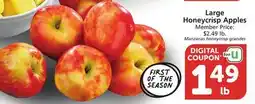 Albertsons Large Honeycrisp Apples offer