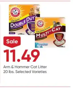 Stater Bros Arm & Hammer Cat Litter offer