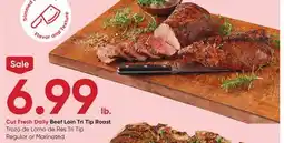 Stater Bros Beef Loin Tri Tip Roast offer
