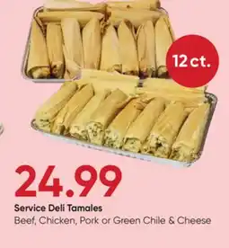 Stater Bros Service Deli Tamales offer