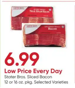 Stater Bros Stater Bros. Sliced Bacon offer