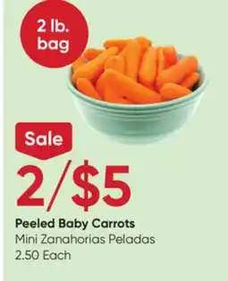 Stater Bros Peeled Baby Carrots offer