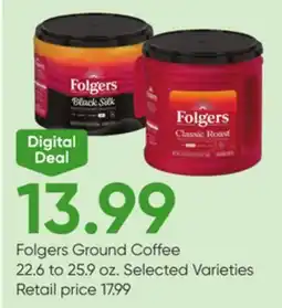 Stater Bros Folgers Ground Coffee offer
