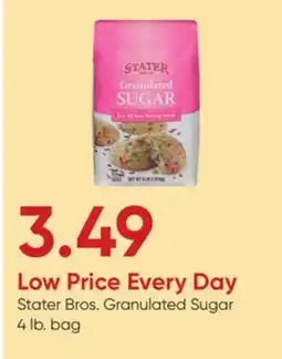 Stater Bros Stater Bros. Granulated Sugar offer
