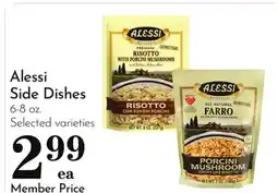 Pavilions Alessi Side Dishes offer