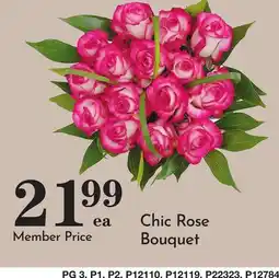 Pavilions Chic Rose Bouquet offer