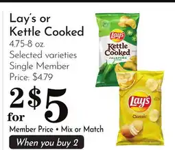 Pavilions Lay's or Kettle Cooked offer