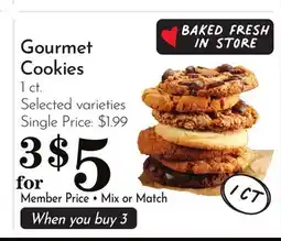 Pavilions Gourmet Cookies offer