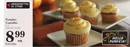 Pavilions Pumpkin Cupcakes offer