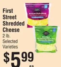 Smart & Final First Street Shredded Cheese offer