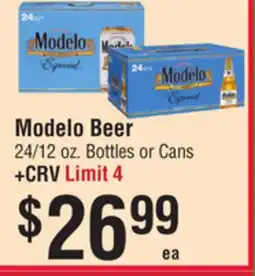 Smart & Final Modelo Beer offer
