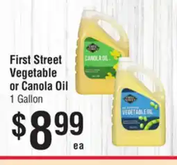 Smart & Final First Street Vegetable or Canola Oil offer
