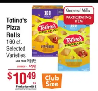 Smart & Final Totino's Pizza Rolls offer