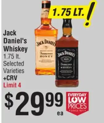 Smart & Final Jack Daniel's Whiskey offer