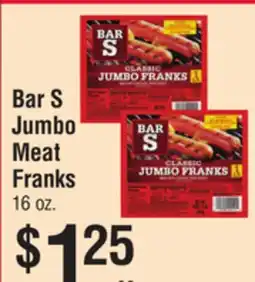 Smart & Final Bar S Jumbo Meat Franks offer