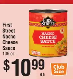 Smart & Final First Street Nacho Cheese Sauce offer